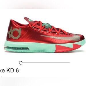 Nike KD Christmas 6.5Y